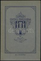Sopron. Civitas fidelissima. Szerk. Dr. Thirring Gusztáv. Sopron, 1925, Sopronmegyei Kör. 124 p. Számos szövegközti képpel illusztrálva. Kiadói, illusztrált papírkötésben. Szép állapotban