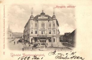Besztercebánya, Banska Bystrica; Hungária szálloda. Kiadja Ivánszky Elek 1303. / hotel