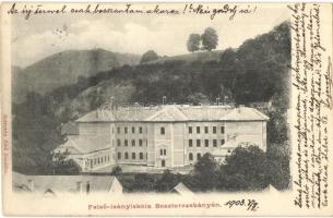 Besztercebánya, Banska Bystrica; Felső leányiskola. Kiadja Ivánszky Elek / girl school