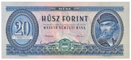 1960. 20Ft T:I,I- / Hungary 1960. 20 Forint C:UNC,AU Adamo F12