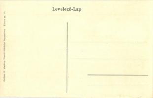 Brassó, Kronstadt, Brasov; Hosszúközép utca, E. Jekel vegyeskereskedése. Zeidner H. kiadása 39. / st...