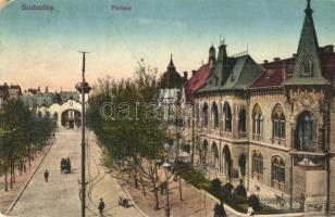 Szabadka, Subotica; Parksor, utcakép / street view (EB)