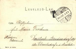 Budapest I. Tabán, Szent Gellérthegyi tájkép, utcakép / Aussicht vom Blocksberg