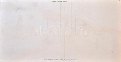 Abbazia, Südstrand, Hotel Quisisana. No. 998. von Markert & Sohn Kunstanstalt, A. Dietrich / 3-t...