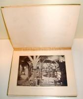 1896 Vízépítészet az ezredéves országos kiállításon nagyalakú könyv sok fotóval