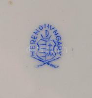 Herendi Viktória mintás nagy váza, kézzel festett, jelzett, hibátlan, m: 39 cm