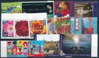 Bécs, New York 2007-2011 4 klf sor +4 klf önálló érték, Vienna, New York 2007-2011 4 sets + 4 stamps