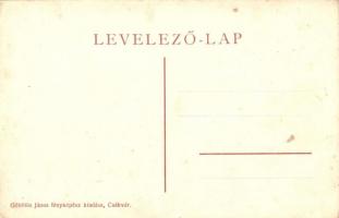 Csákvár, utcakép. Göbölös János fényképész kiadása (EK)