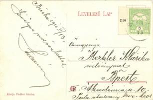 Bicske, Buda-Bicske; vasútállomás. Flakker Sándor kiadása