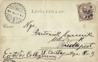 Bicske, Buda-Bicske; Templom tér. Flakker Sándor kiadása (EK)