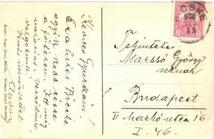 Bicske, Római katolikus templom és iskola, M. kir. Járásbíróság. Wokaun József felvétele