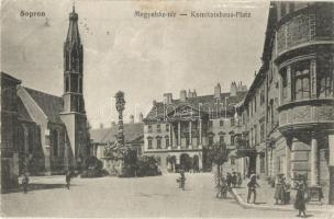 Sopron, Megyeház tér, Szentháromság szobor