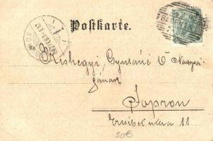 Zur Astronomie / Künstler-Postkarte der Meggendorfer Blätter Nr. 17. Verlag von J. F. Schreiber, Art...