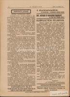 1921 A Tűzoltó c. újság  induló száma