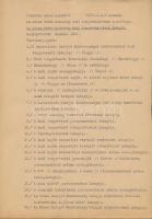 1935 A szovjet Vörös Hadsereg haditengerészetének lobogói. Magyar összeállítású leltár. 20 db kézi r...