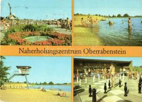 45 db MODERN német városképes lap, a legtöbb szabadtéri nagysakk motívummal / 45 MODERN German town-view postcards, most of them with outdoor chess motives