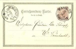 Maribor, Marburg; Kirche und Kloster der P.P. Franziskaner / church and cloister. Krapek floral, Art...