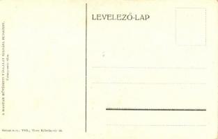 A Magyar Művészeti Vállalat kiadása, Orient Rt. / Hungarian art postcard s: Sárossy