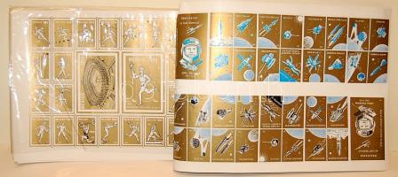 kb. 1.300 motívum gyufacimke sorozatokban, ívekben