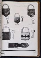 1934 Bp. V., Elzett Vasárugyár Rt. 34. számú árjegyzék, képekkel illusztrált, egy helyen kivágással