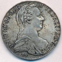 Ausztria 1780SF Tallér Ag &quot;Mária Terézia&quot; utánveret T:1-,2 patina Austria 1780SF Thaler Ag &quot;Maria Theresia&quot; restrike C:AU,XF patina