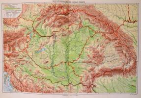 1934 Csonka-Magyarország vármegyéinek atlasza. Bp.,(1934), M. Kir. Állami Térképészet-Kókai Lajos, 2...