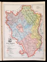 1934 Csonka-Magyarország vármegyéinek atlasza. Bp.,(1934), M. Kir. Állami Térképészet-Kókai Lajos, 2...