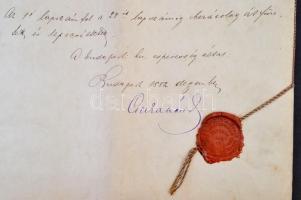 1883 A Lipótvárosi Egyház közalapi naplója. - A Szent István Bazilika bevételei és kiadásainak kimut...