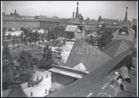 cca 1930 Szegedi városképek, Kerny István (1879-1963)  5 db vintage negatívjáról készült mai nagyítá...