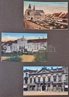 1918 Utazásom a Felvidéken. Steiner M. - 73 db régi beragasztott képeslap és fotó Felvidéki városokr...