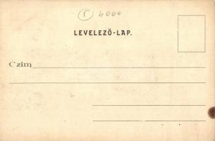 Siófok, Vasúti híd csónakkal, Kiadja Ellinger Ede fényképész