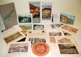 20 db különböző hotel reklámfüzet