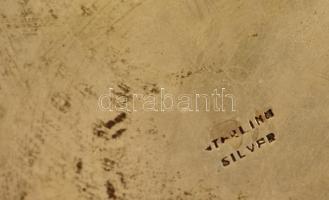 Ezüst (Ag.) indiai elefántos korsó, jelzett, poncolt, nettó: 318 g m:13 cm / Silver jar, with hallma...