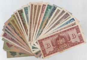 Vegyes 30db-os pengő tétel, benne 1930. 20P, 1936. 20P csillagos sorozatszámmal, 1930. 100P csillago...