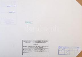 Vincze János (1922-1998): Dancing of the Ghosts, fotó, hátulján feliratozva, pecséttel jelzett, 28,5...