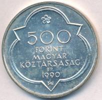 1990. 500Ft Ag "Mátyás király - Buda" T:BU kis fo.
Adamo EM114