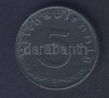 Német 3. Birodalom/nemz. megszállás 1947D 5Pf h.k. nélkül T:3 R!