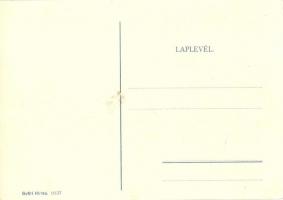 1938 Szebb Jövőt! Légy Résen! Trianon után. Irredenta képeslap címerekkel; Győri Hírlap kiadása / Hu...