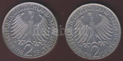 NSZK 1963+1965. 2M (2klf) T:2