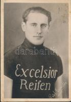 1928 Paul Oszmella (1903-1967) német kerékpárversenyző saját kézzel írt lapja budapesti versenyről, ...