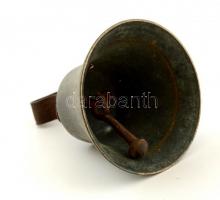 Hajós kolomp, rajta horgonnyal és LU jelzéssel, m: 12 cm