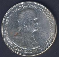 1930. 5P Ag "Horthy jobbra" T:2