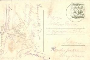 Fertőfehéregyháza, Sopronfehéregyháza, Donnerskirchen; Hans Ernst Vendéglője, belső / Gasthaus / hot...