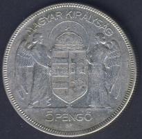 1930. 5P Ag "Horthy jobbra" T:3