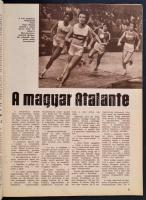 1965 Sportélet 1965. I. évf., 1-12. majdnem teljes évfolyam, I. évf. 8. szám hiányzik. Papírkötésben...