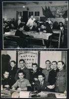 cca 1960 Tiszavölgyi József (1909-?) fotóriporter pecséttel jelzett, vintage felvételei különféle té...