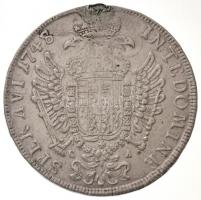 1748C-A Tallér Ag "Lotharingiai Ferenc" (27,76g) T:2-,3 fülnyom / 
Hungary 1748C-A Thaler...