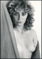 cca 1979 Tatár Tibor: Szeplő, pecséttel jelzett, vintage fotóművészeti alkotás, 23x16,5 cm