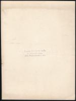 cca 1935 Báli ruhák divatja Budapesten, az 1930-as években, 4 db vintage fotó, 11,5x17 cm és 17,5x23...