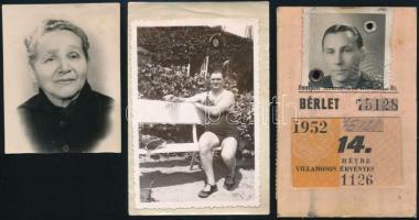 cca 1920-1950 Kisnyomtatvány tétel: Expressz góltáblázat, villámbérlet, takarékbetétkönyv - Magyar T...